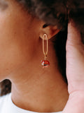 Bare Oval Earring