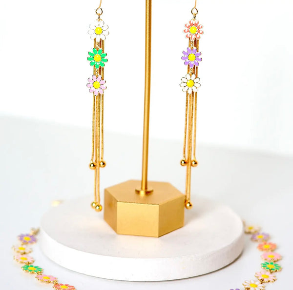 Secret Garden 18k Gold Plated Earring