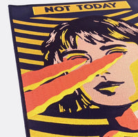 Not Today Large Back Patch