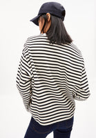 Frankaa Stripe Sweatshirt - Undyed/Black