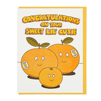 Congratulations on Your Sweet Little Cutie
