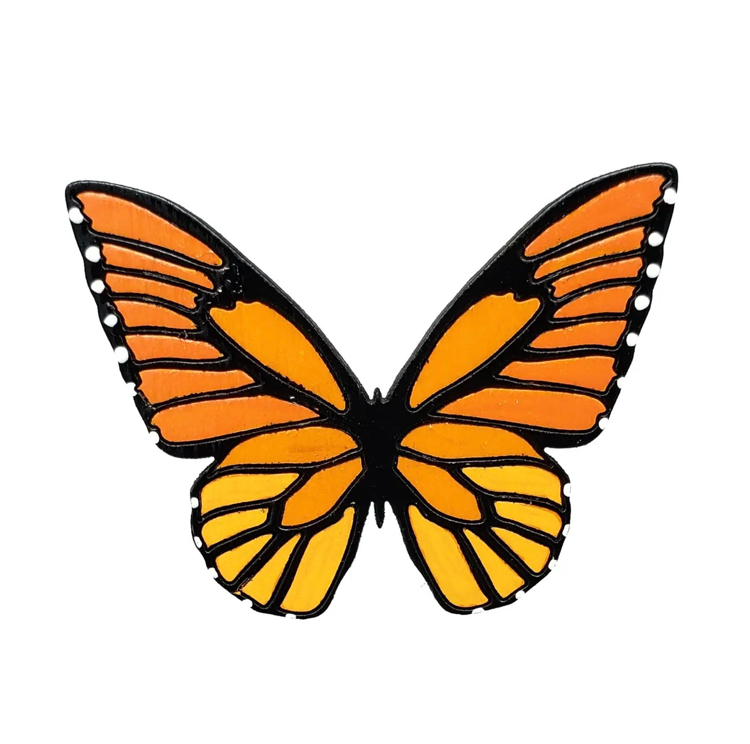 Statement Monarch Butterfly Stud Earrings