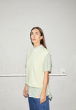 Aranjaa Stripe Sweatshirt - Light Lime/Undyed