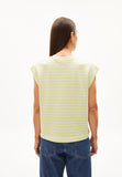 Aranjaa Stripe Sweatshirt - Light Lime/Undyed