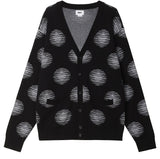 Oval Cardigan - Black Multi