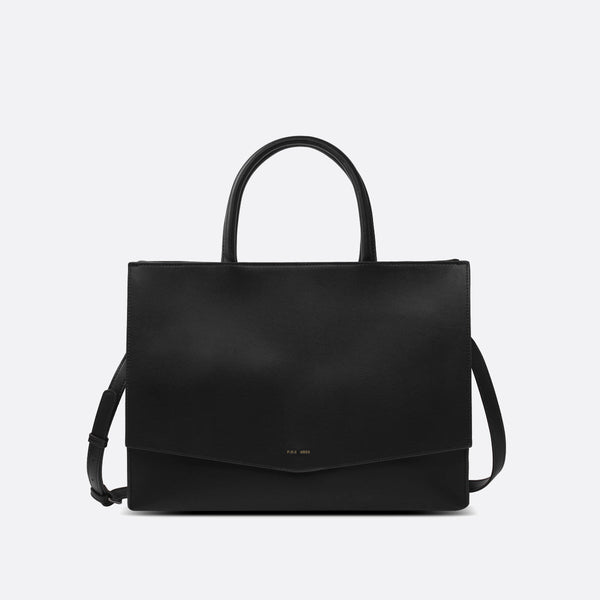 Caitlin Large Tote - Black Recycled