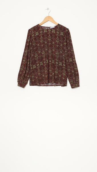 Flowy Blouse With Print