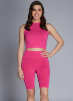 Bamboo High Waisted Long Short