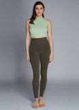 Bamboo Rib High Waisted Legging