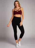 Bamboo 3/4 High Waisted Leggings