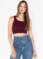 Bamboo Square Neck Rib Tank