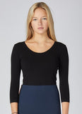 Bamboo 3/4 Sleeve Top