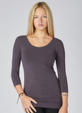 Bamboo 3/4 Sleeve Top