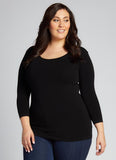 Bamboo 3/4 Sleeve Top