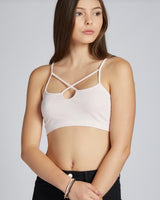 Bamboo Cross Front Bralette