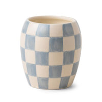 Checkmate Candle - Cotton + Teak