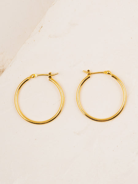 Bare Hoop Earring