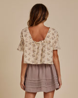 Francie Blouse - Vintage Floral