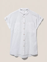 Ella Organic Cotton Shirt - Pale Ivory