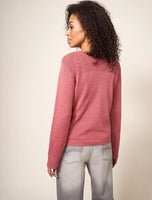 Hannah Cardigan - Mid Pink