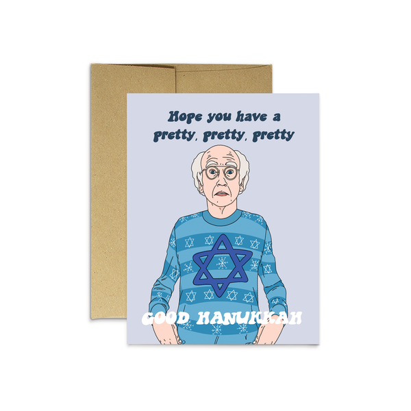 Larry Hanukkah Greeting Card