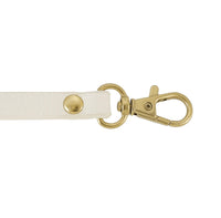Paris Double Zip Pouch - Coconut Cream Pebbled