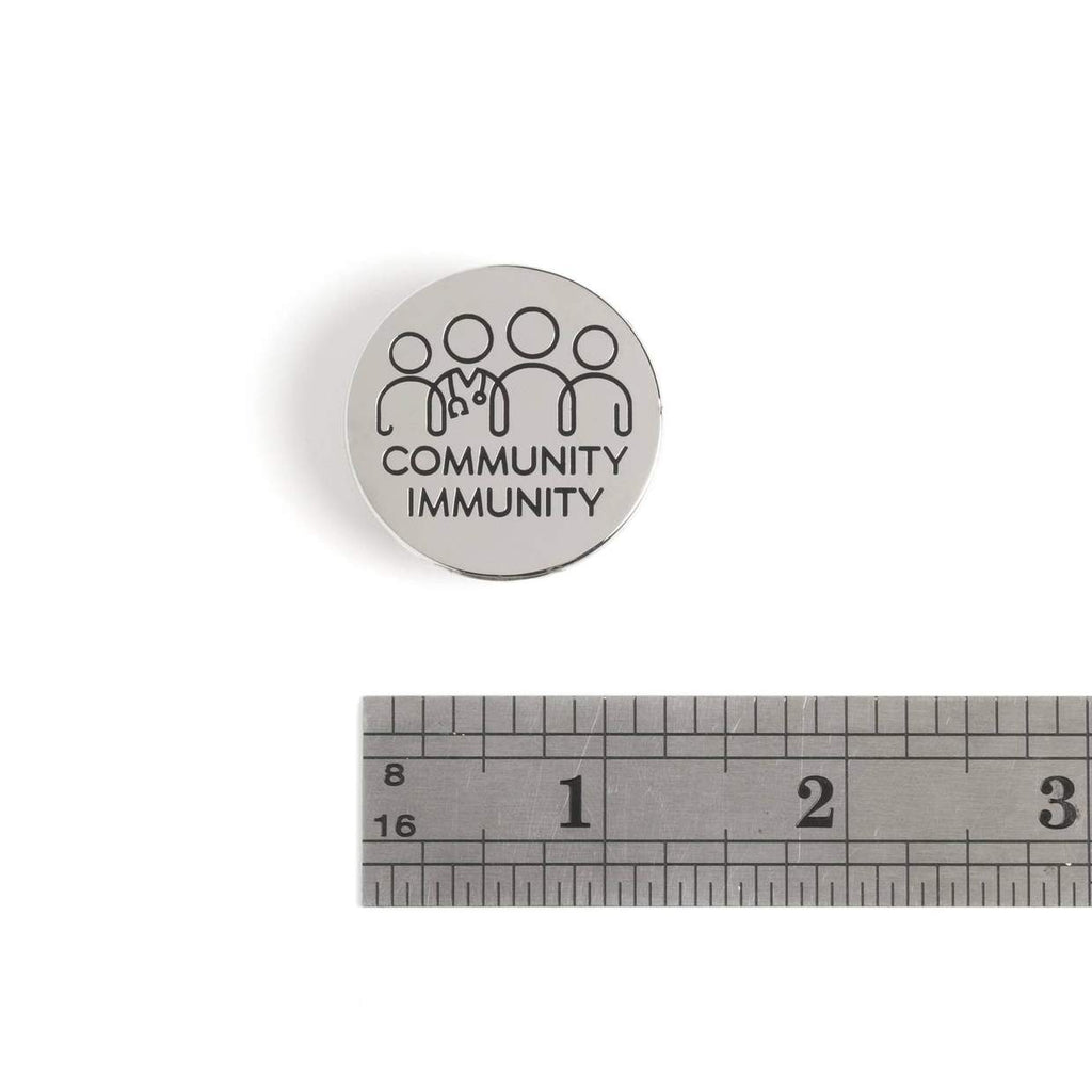 Community Immunity Pin