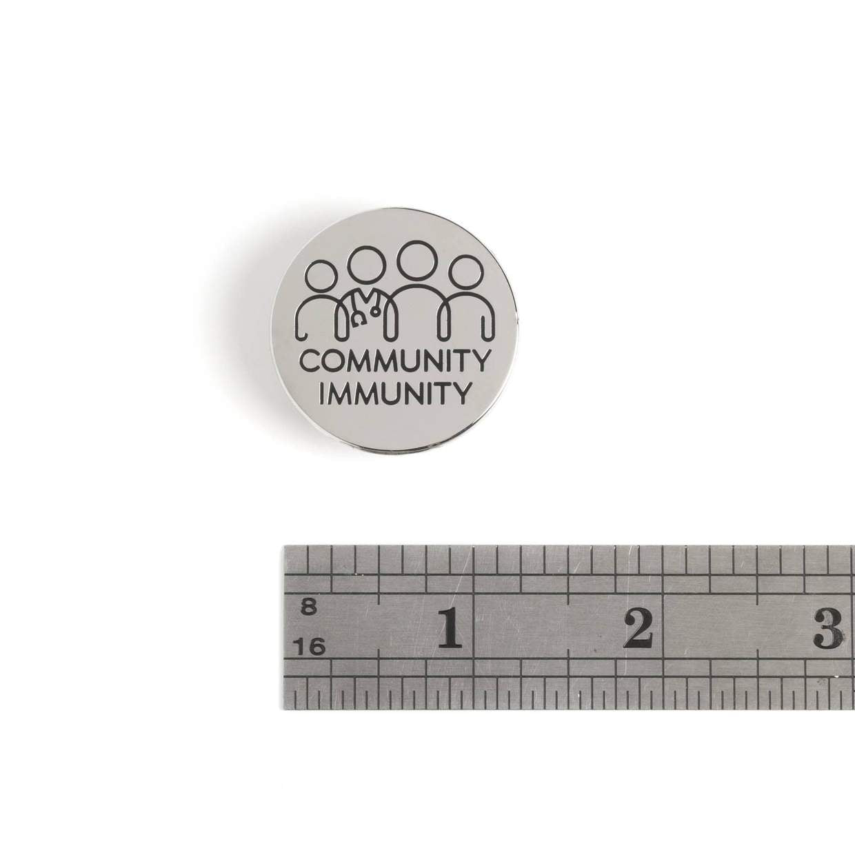 Community Immunity Pin
