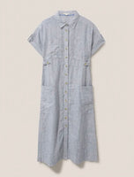 Reno Linen Shirt Dress