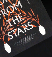 Born From The Stars Risograph Print