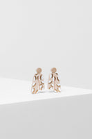 Painted Poppy Earring
