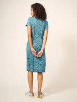 Tallie Eco Vero Jersey Dress - Teal Multi