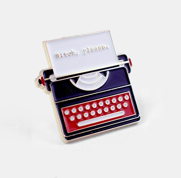 Typewriter Pin