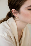 Sail Swirl Hoop Earrings