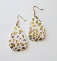 Fun Faux Leather Earring