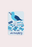 Scrappy Seagull Sticker