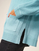Tiana Cardigan - Light Teal