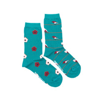 Birdhouse & Bird Recycled Socks