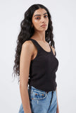 Demi Tank Top - Black