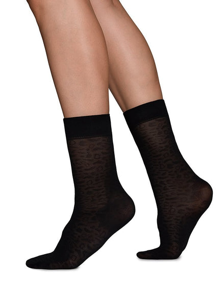 Emma Leopard Socks