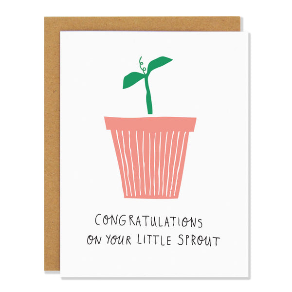 Little Sprout Greeting Card