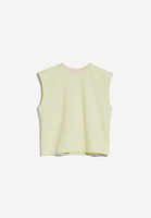 Aranjaa Stripe Sweatshirt - Light Lime/Undyed