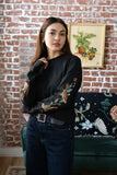 Finches Long Sleeve Printed Tee