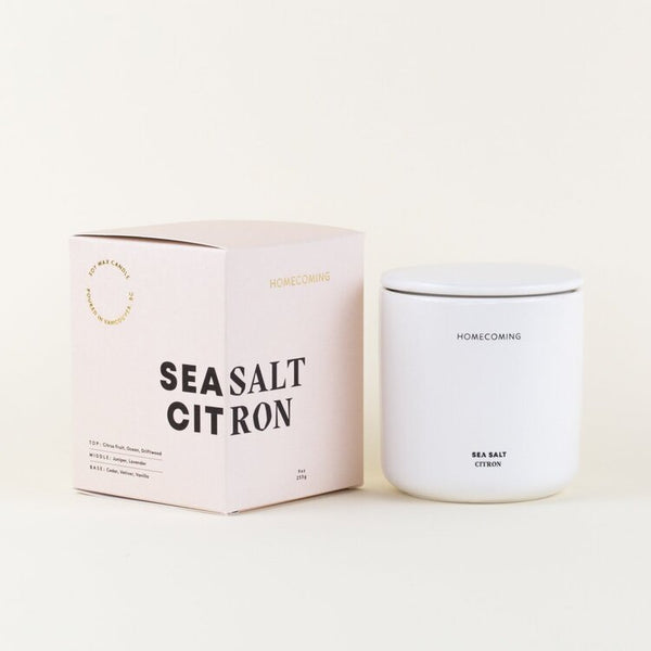 Sea Salt Citron Candle