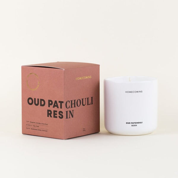 Oud Patchouli Resin Candle