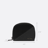 Ida Card Holder - Black Nubuck