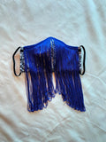 Fitted Face Mask with Fringe