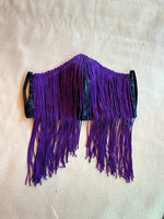 Fitted Face Mask with Fringe