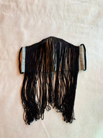 Fitted Face Mask with Fringe