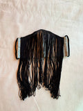 Fitted Face Mask with Fringe
